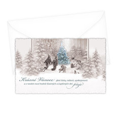 N-1-071 Christmas greeting card CZ