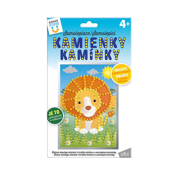 1912-0002 Kreativní sada- obrázek z kamínků