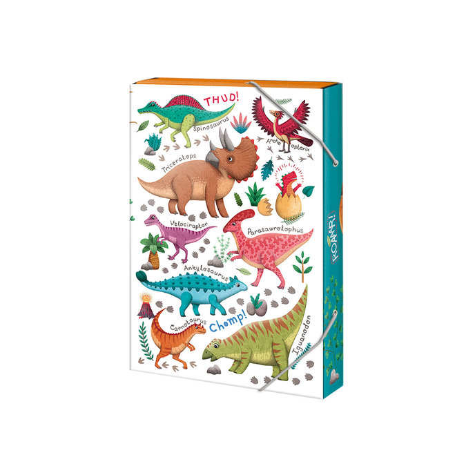 1241-0425 Box na sešity A5 Roaaar!