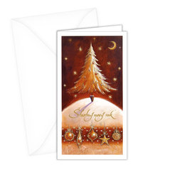 81-025A Christmas greeting card CZ