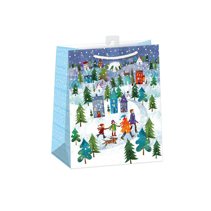 0843-0457 H Dárková taška vánoční PUV