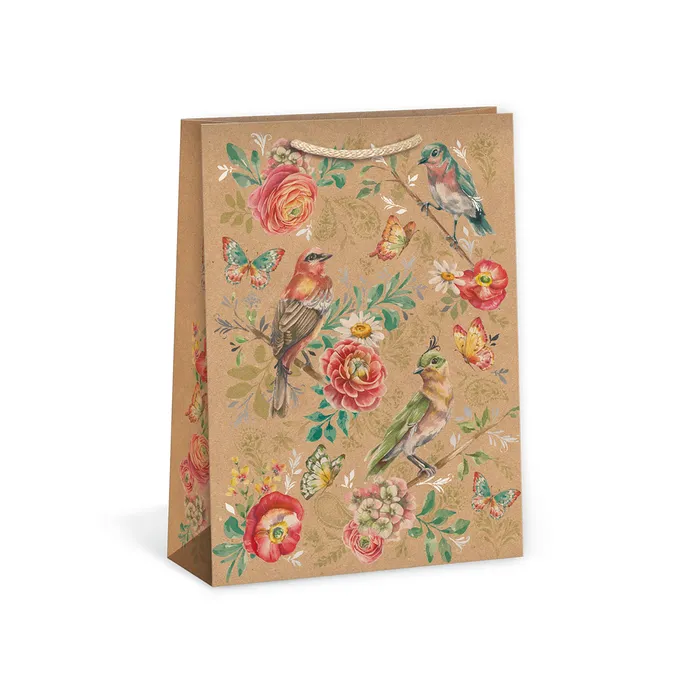 0754-0142 Gift bags NATUR