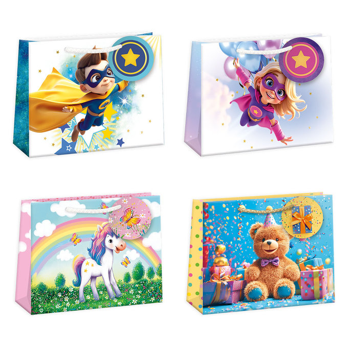 0765-0008 Dárková taška mix.