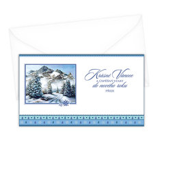 N-1-067 Christmas greeting card CZ