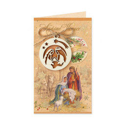 11-6418 Christmas greeting card CZ