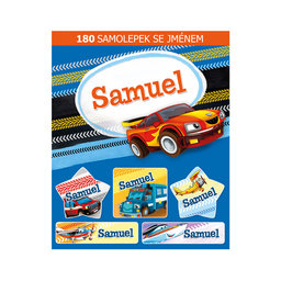 1114-0171 Trhací blok se samolepkami - 15 listů, Samuel