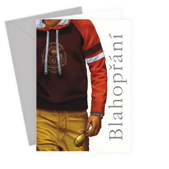 75-015c Blahopřání gratulační FASHION CZ