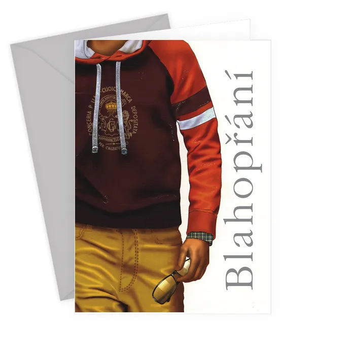 75-015c Blahopřání gratulační FASHION CZ