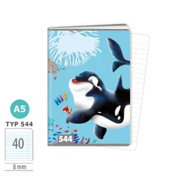 1592-0362 Sešit A5, 40 listů, TYP 544 Hi!
