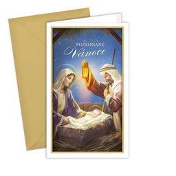 11-6331 Christmas greeting card CZ