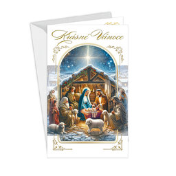 11-6527 Christmas greeting card CZ