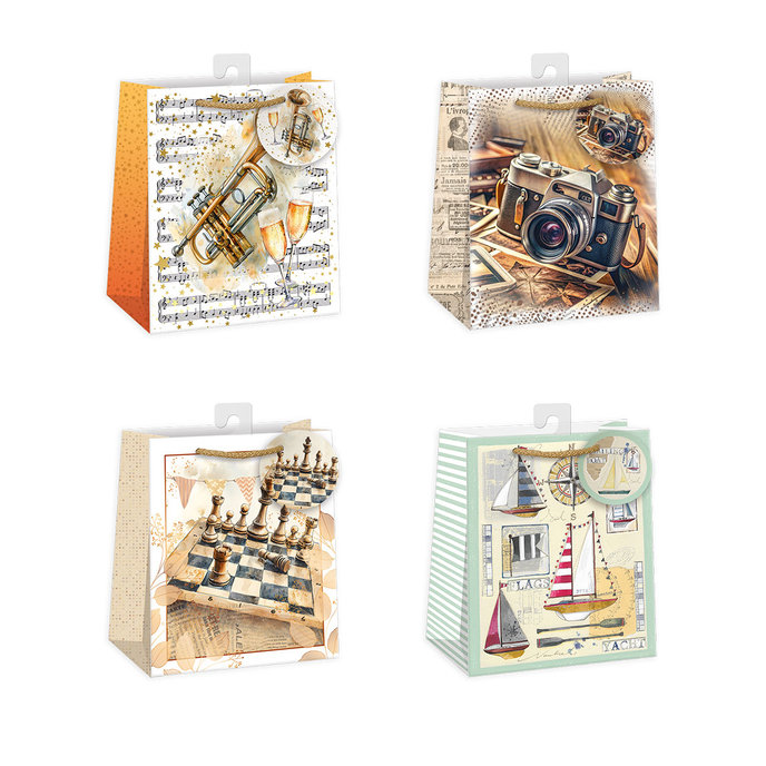 0745-0018 H Dárková taška mix.