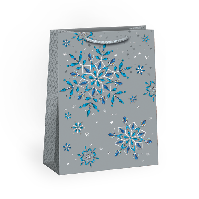 0859-0125 Dárková taška vánoční LUX