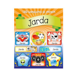 1114-0158 Tear-off block with stickers - 15 sheets, Jarda