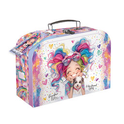 1732-0426 Children’s suitcase size 25 cm, Rainbow Ella