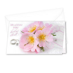 13-6090 Wedding greeting card CZ