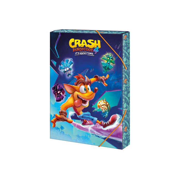 1240-0325 Box na sešity A5 lic. Crash Bandicoot