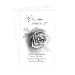 14-635 Condolences card CZ