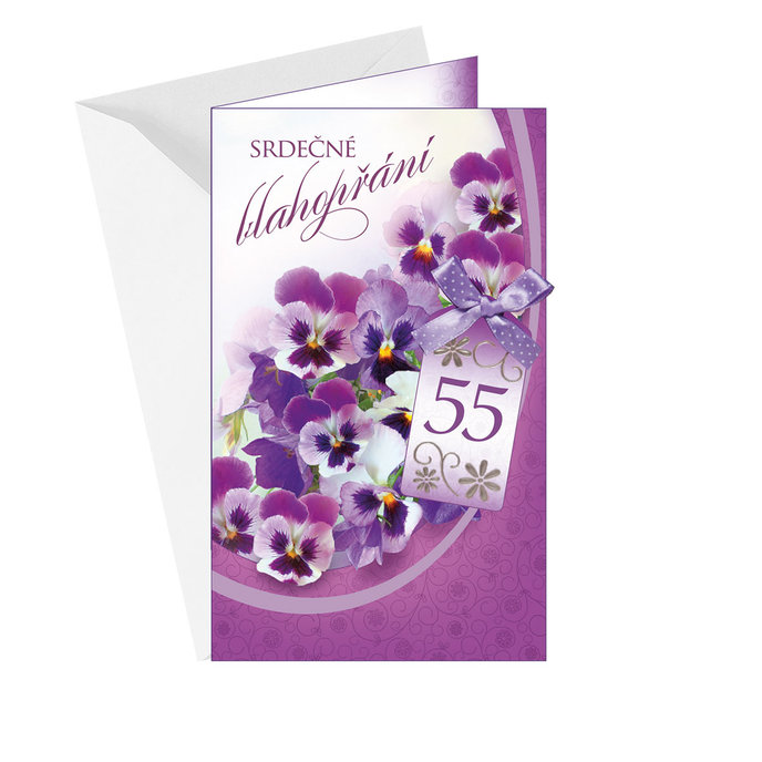 15-6273 Blahopřání gratulační CZ/55