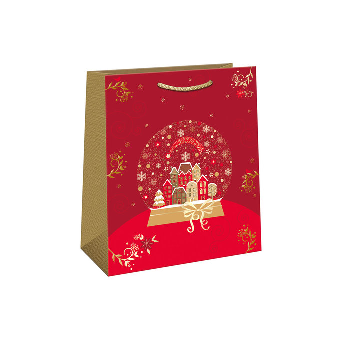 0849-0149 Dárková taška vánoční LUX