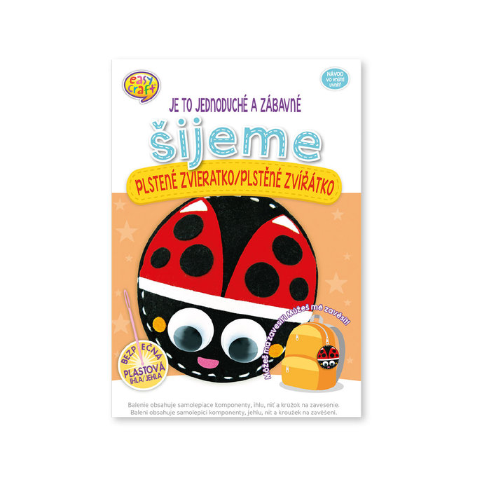 1911-0008 Kreativní tvoření - šijeme plstěné zvířátko