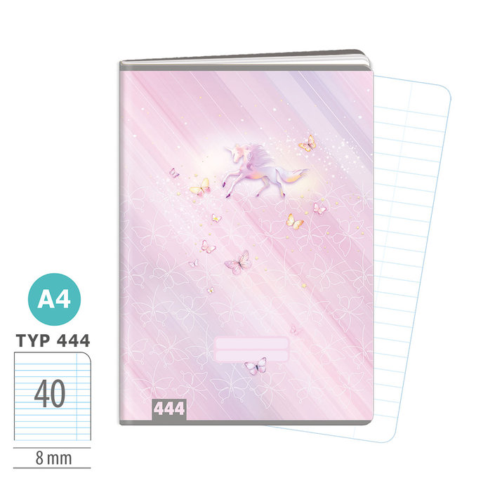 1582-0427 Sešit A4, 40 listů, TYP 444 Sweet Dreams