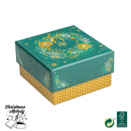 2551-1002 Christmas gift box with music