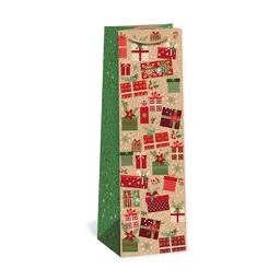 0834-0069 Gift bag for vine NATUR
