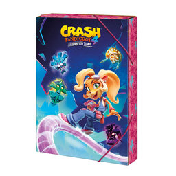 1230-0326 School folder A4 lic. Coco Bandicoot