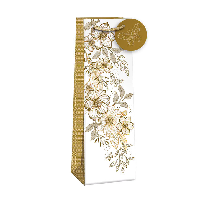 0739-0198 Gift bag for wine LUX