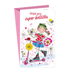 17-6035 Greeting card for children CZ