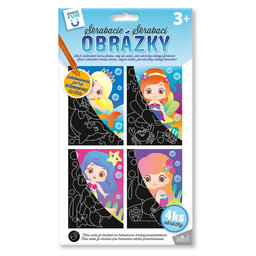 1936-0006 Kreativní sada - Škrabací obrázky