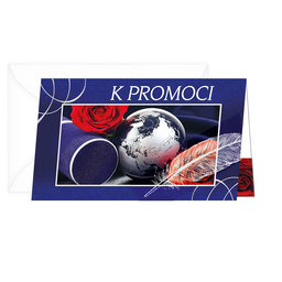 18-674  Graduation greeting card CZ