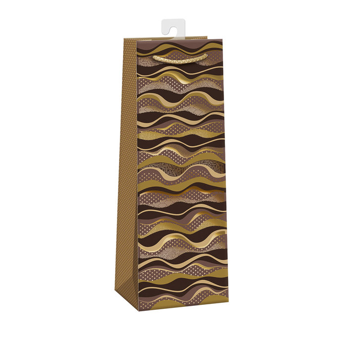 0739-0193 H Dárková taška na víno LUX