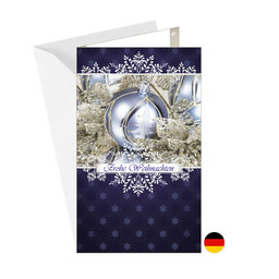 11-6157 Christmas greeting card DE