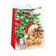 0883-0462 H Dárková taška vánoční MATNÁ