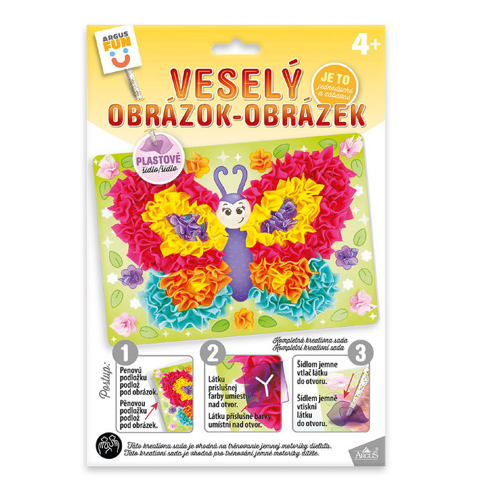 1932-0002 Kreativní sada - Veselý obrázek