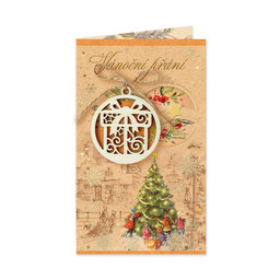 11-6415 Christmas greeting card CZ