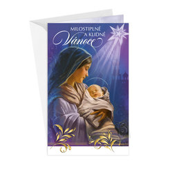 11-6471 Christmas greeting card CZ