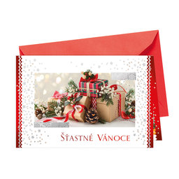 11-6407 Christmas greeting card CZ