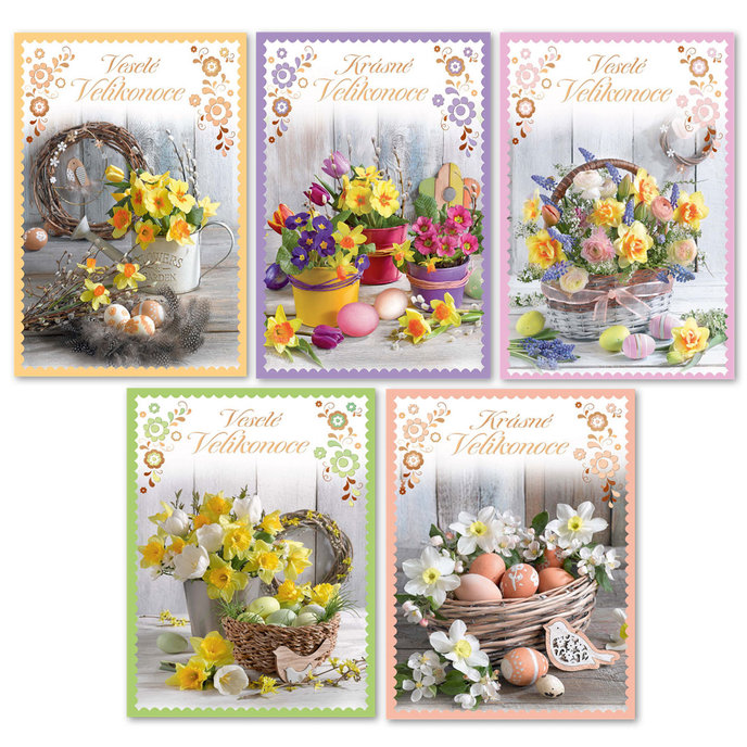 0612-0335c Pohlednice velikonoční CZ