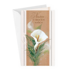 14-623 Condolences card CZ