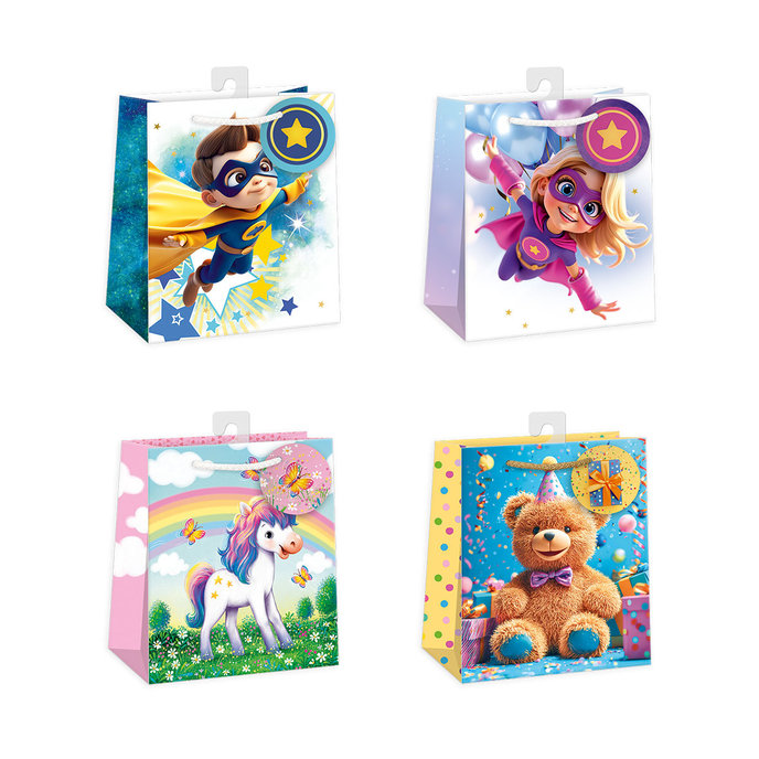 0745-0022 H Dárková taška mix.