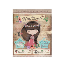 1115-0271-10 Tear-off block with stickers lic. - 15 sheets, Martina