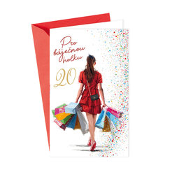 15-6499 Greeting card glued component CZ/20