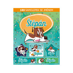 1114-0167 Tear-off block with stickers - 15 sheets, Štepán