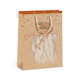 0854-0054 Dárková taška vánoční NATUR