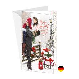 11-6240 Christmas greeting card DE