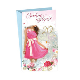 15-6500 Greeting card  CZ/20