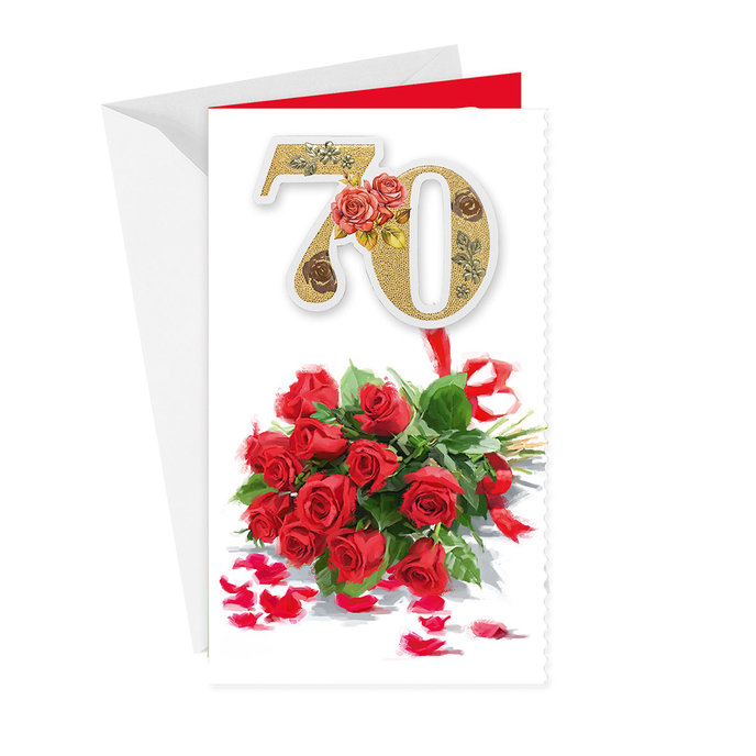 15-6565 Blahopřání gratulační  CZ/70